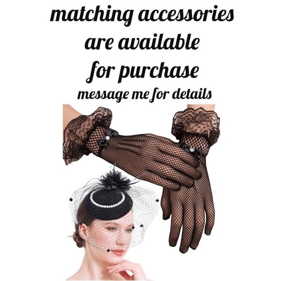 🦋 Pinup Retro Vintage 1950s Butterfly Floral Print Tea Dress with Belt SIZE L N - Picture 15 of 16